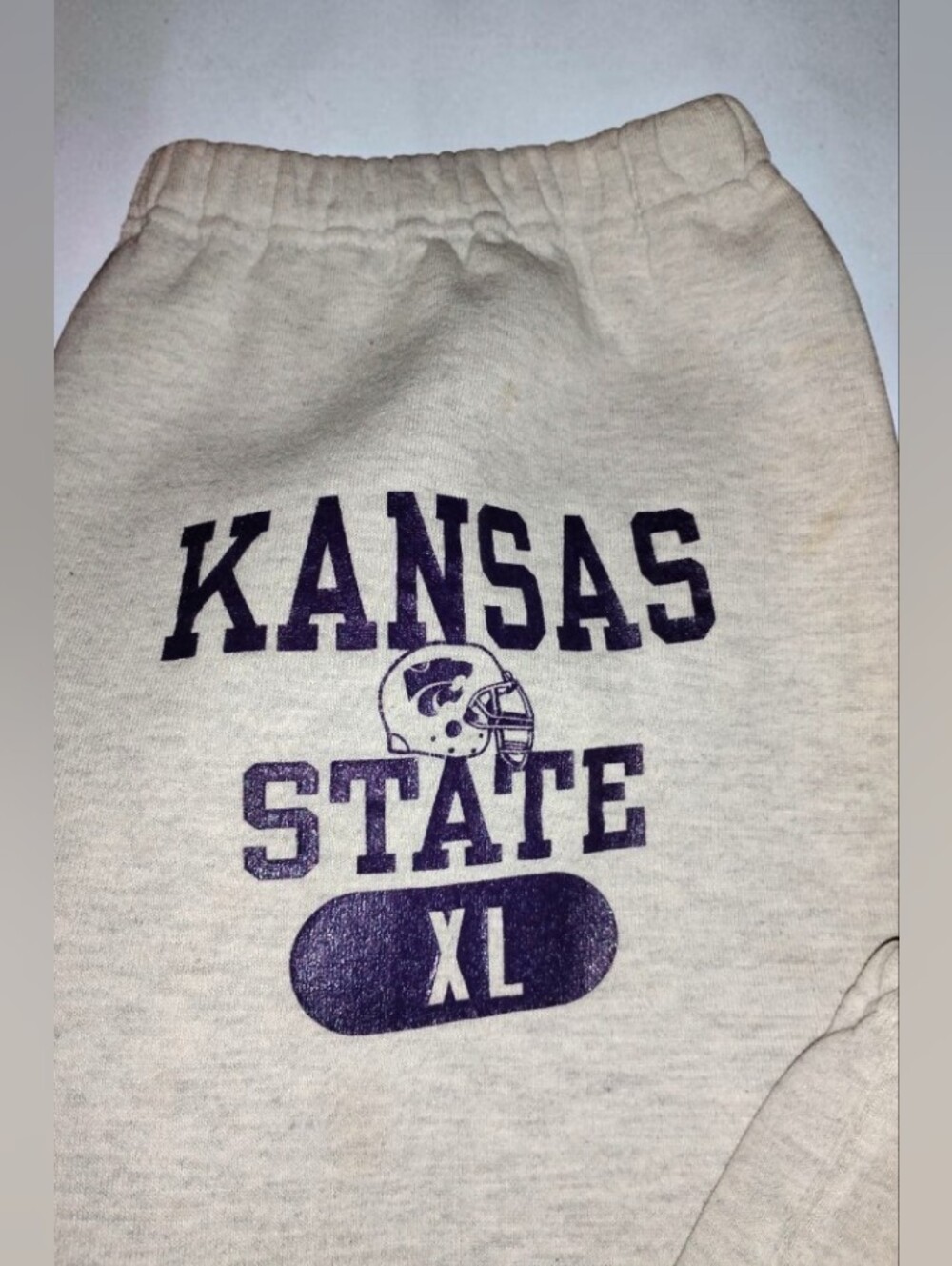 Vintage Kansas State University (K-State Wildcats) Sweatpants Xl View 4